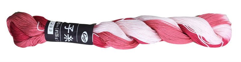 Sashiko Thread Coron Fairy Floss Pink CT-203