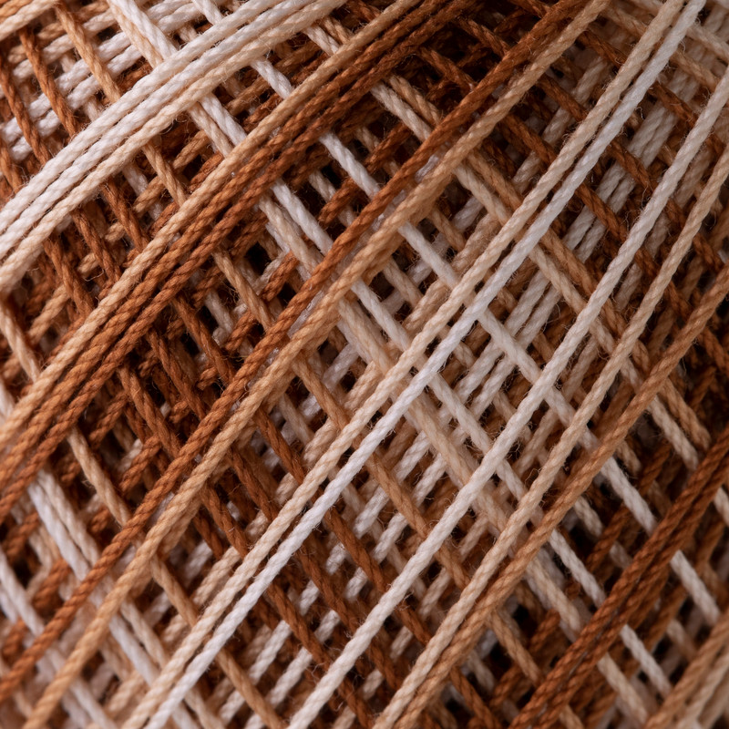 Crochet Thread Gold Label Shaded Brown GLS-61