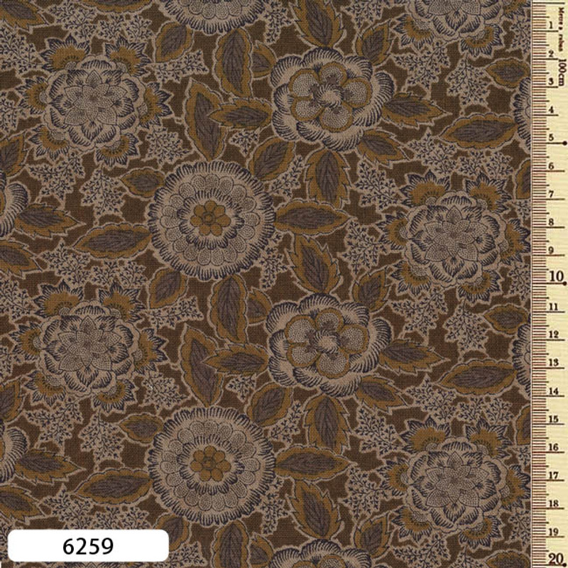 Printed Cotton Fabric Sarasa SAR-6259