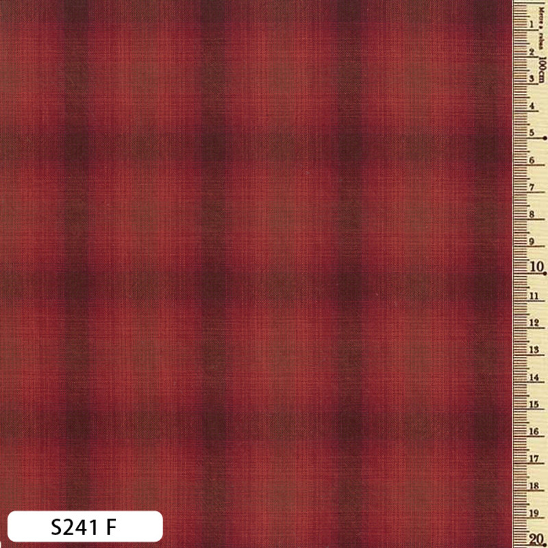 Yarn Dyed - Sakizome Momen Fabric Checks S241F