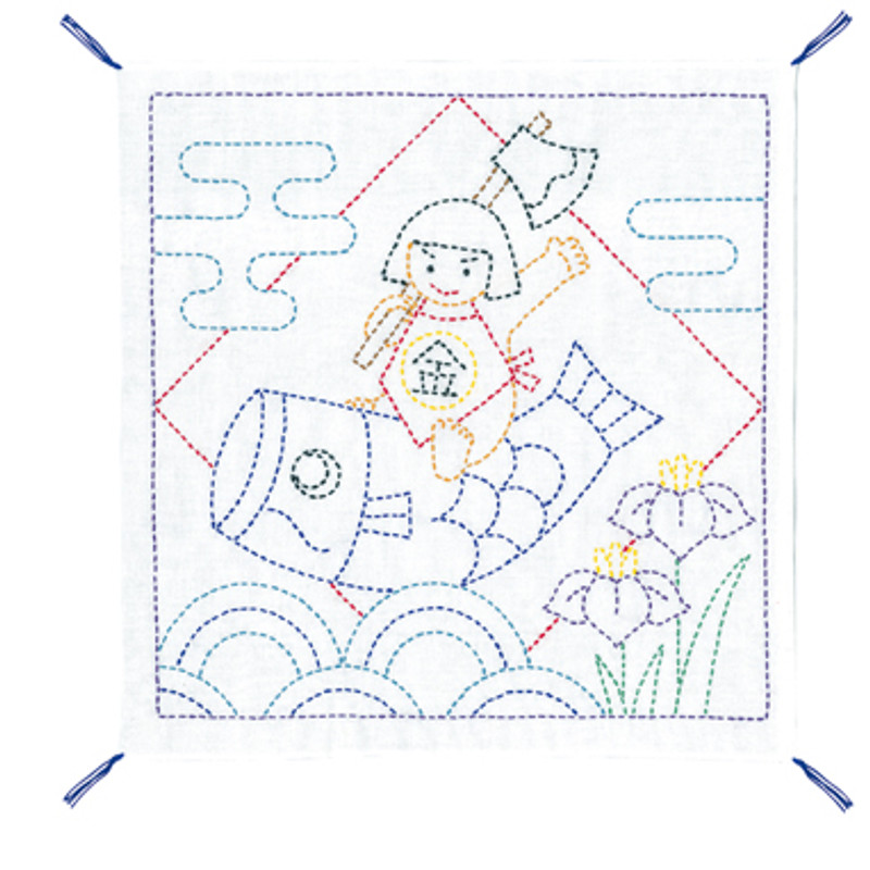 Sashiko Sampler Children Festival H-1026