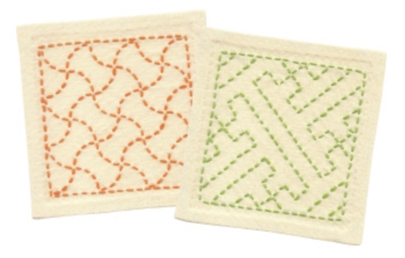 Sashiko Coaster Kit - SK-265 Sashiko Coaster Kit - SK-265
