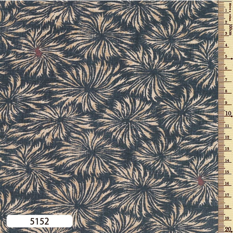 Printed Cotton Fabric Sarasa SAR-5152