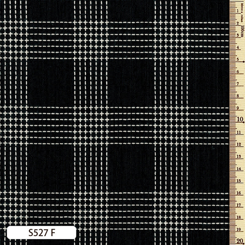 Sakizome Momen Fabric Sashiko Stitch S257F