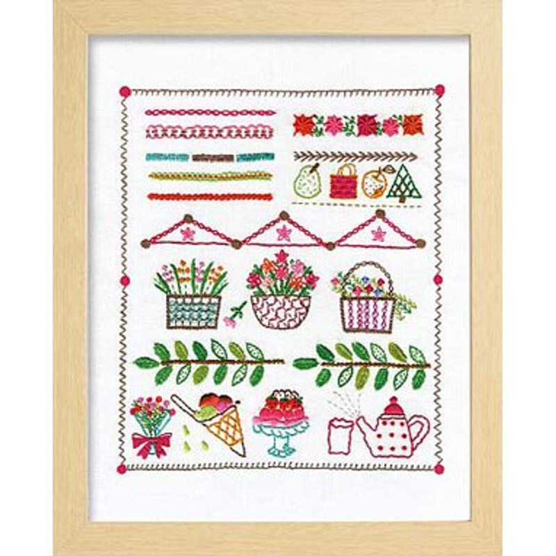 Embroidery Stitch Sampler 2039 Embroidery Stitch Sampler 2039