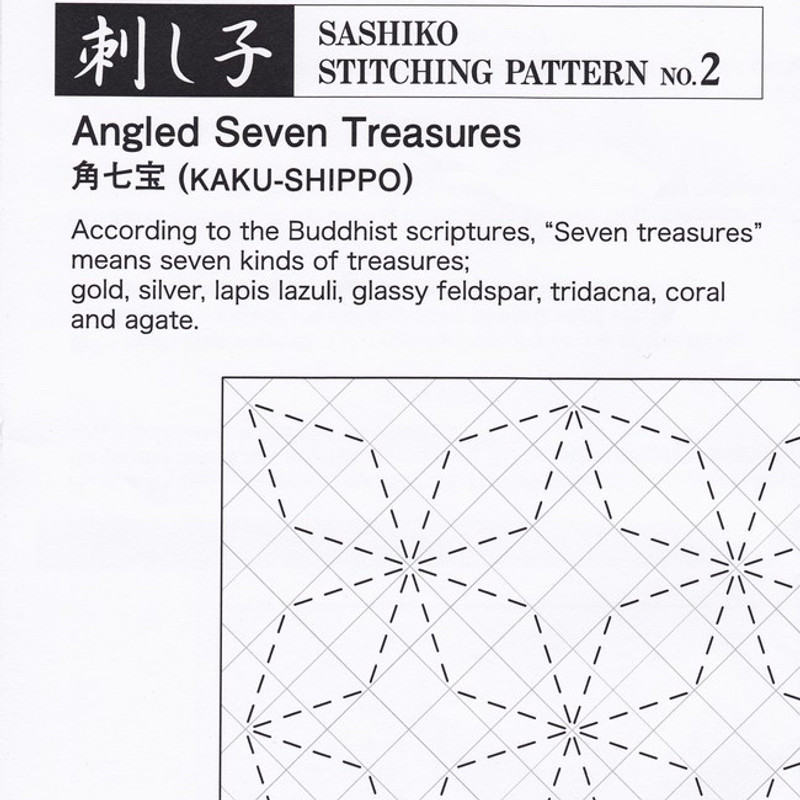 Sashiko Inspired Visible Mending Stick 'n Stitch Patterns 1/2 sheet –  Socorro Society