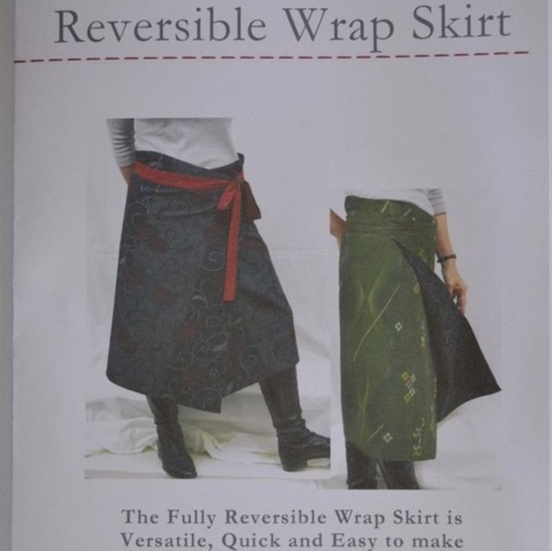 reversible wrap around skirt pattern