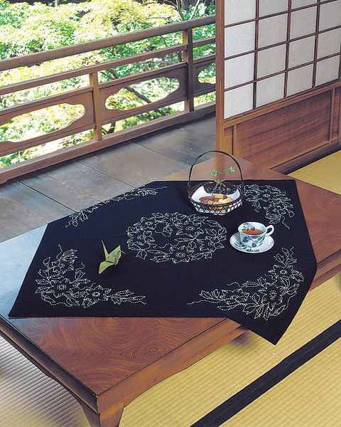 Pinwheel Placemat Sashiko Kit - 4971451192520