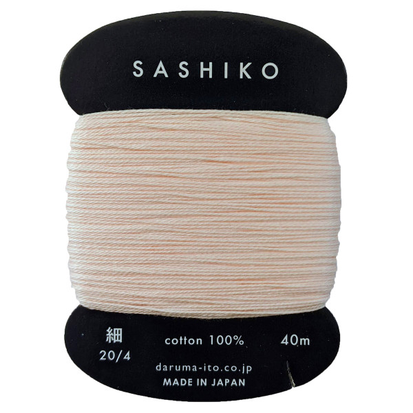 Sashiko Thread 40m - Fine - Softest Pink DST-209