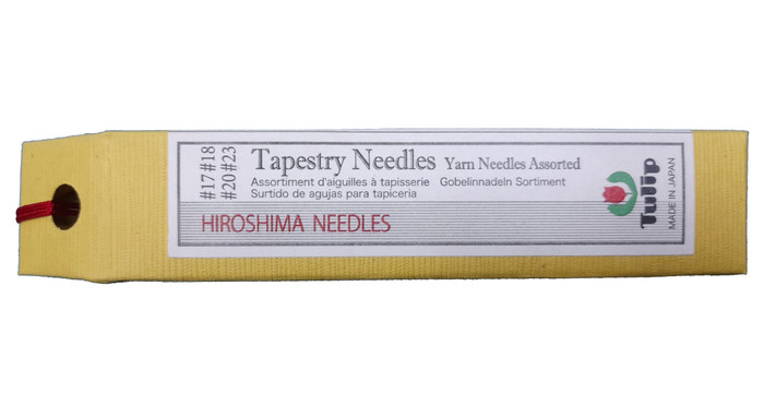 Tulip Needles - Assorted Tapestry Needles Round Tip Size 17, 18, 20, 23