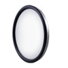 Stainless Heated 8 1/2" Convex Mirror - 320R - Center Stud