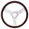 18" Wood Steering Wheel - Banjo