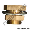 Brass Female NPT Bulkhead / Terminal Bolt