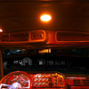 Chrome Peterbilt LED Interior Projector Dome with 6-Color Auxiliary