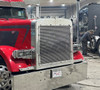 Peterbilt 379 Oval Punch Grill - 14 ga. SS