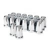 33mm x 3 1/4" Chrome Tall Classic Nut Cover - Push-On (20/Pack)