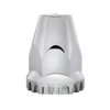 (10/Pack) Chrome 33Mm Thread-On Nut Cover With Flange