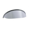 5 3/4" Round Chrome Headlight Stainless Visor