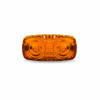 Amber Clearance Marker "Star-Burst" Double Bullseye 18 Diode LED Light
