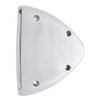 Polished Aluminum Headlight Turn Signal Cover - Pair