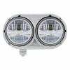 ULTRALIT - 8 High Power Led 5 3/4" Headlight - Silver