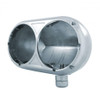 Peterbilt 359 Stainless Dual Headlight Housing