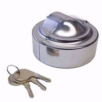 Heavy Duty Locking Fuel Cap Cover - Kenworth - International - Mack - Volvo