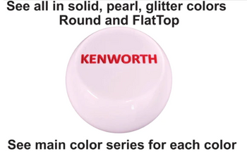 Pearl White Kenworth FlatTop Shift Knob