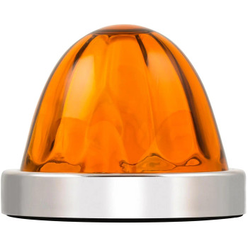 Light Amber - Glass Classic Watermelon Glass Lens High Power LED Kit
