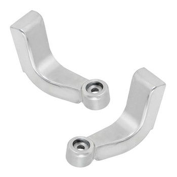 L Shaped Headlight Bracket with Reinforced Mounting Holes