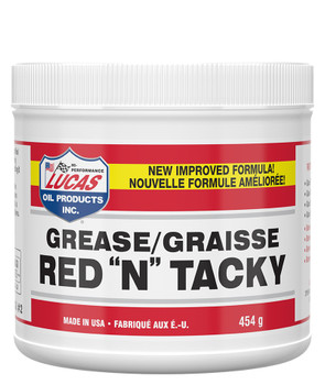 LUCAS Red "N" Tacky Grease - 1 lb Tub