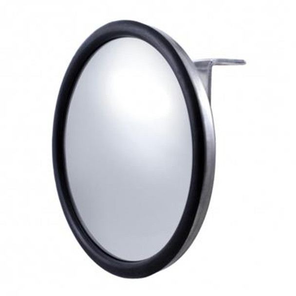 Stainless Steel 5" Convex Mirror - Center Stud