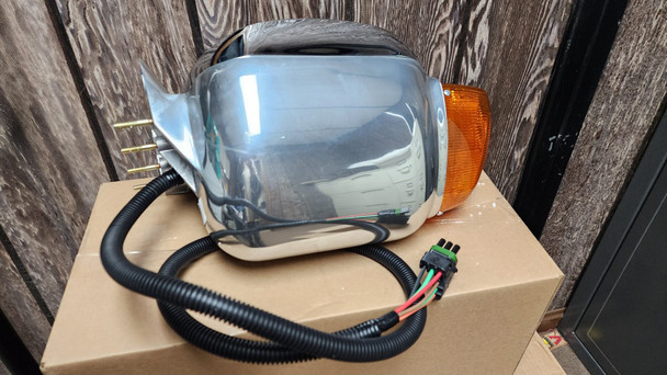 Peterbilt Single Square Headlight Bucket