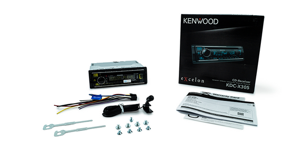 KENWOOD Radio Deck with CD/Bluetooth