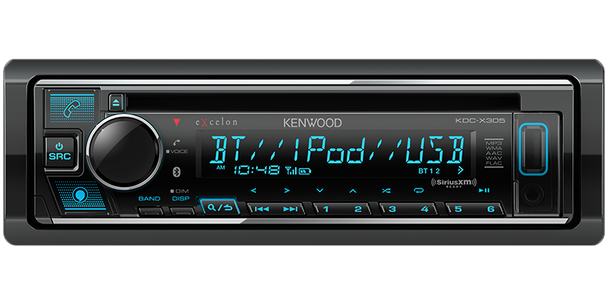 KENWOOD Radio Deck with CD/Bluetooth