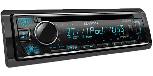 KENWOOD Radio Deck with CD/Bluetooth