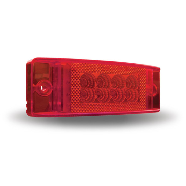 2" X 6" Multi-Directional Red Trailer LED (24 Diodes)"