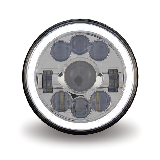 7" Round LED Headlight (1320 Lumens)