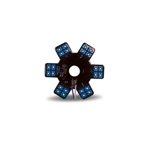 5" Star Blue LED for 13" Donaldson Air Breather (24 Diodes)