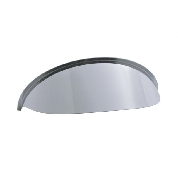 5 3/4" Round Chrome Headlight Stainless Visor