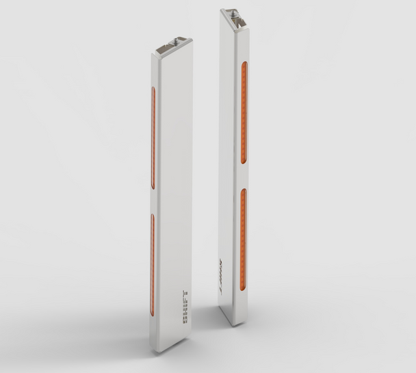 Peterbilt 589 Backlit Air Cleaner Light Bar, Front