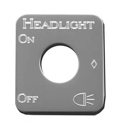 SS Kenworth Switch Plate - Headlight