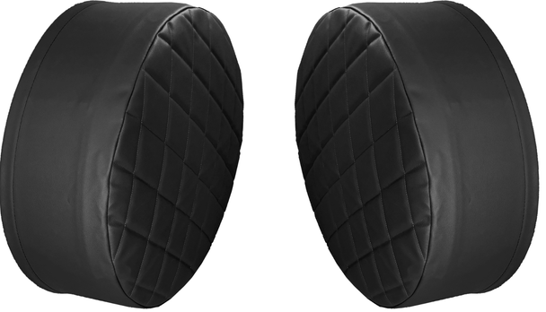 Fuel Tank End Covers - 26" Diameter Tank - 9" - Black