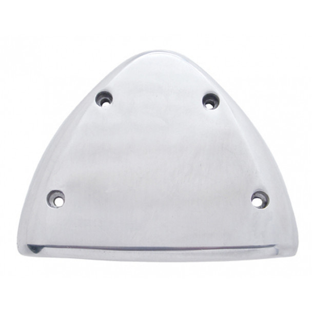 Polished Aluminum Headlight Turn Signal Cover - Pair