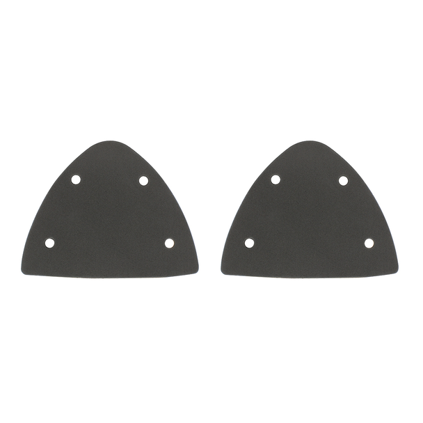 Polished Aluminum Headlight Turn Signal Cover - Pair