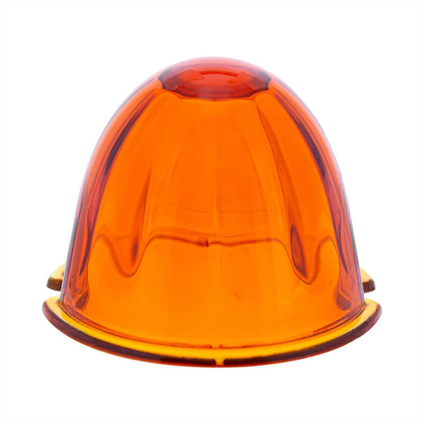 Watermelon Glass Cab Light Lens - Dark Amber