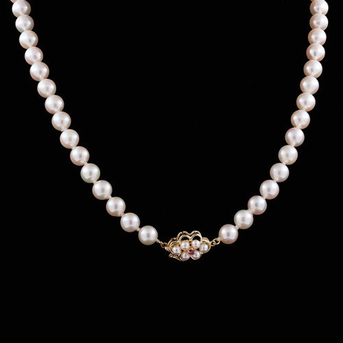 Cultured Estate Pearl Necklace – Long's Jewelers