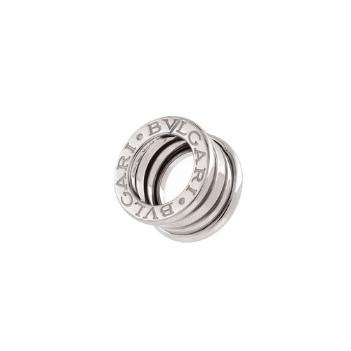 BVLGARI B.zero1 Pendant Charm in 18K White Gold Estate 0.55" Estate