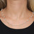 Estate Freshwater Pearl Necklace 14K Yellow Gold Box Chain 17.25" Evenly Spaced