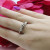 Estate Solitaire Diamond Engagement Semi Mount Ring 14K White Gold 0.50 CTW SZ 7